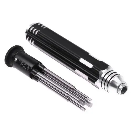 4 in 1 Hexagon Head Screwdriver Set 1.5/2/2.5/3mm High quality black hard steel for RC Model helicopters cars boats
4 in 1 Hexagon Head Screwdriver Set 1.5/2/2.5/3mm High quality black hard steel for RC Model helicopters cars boats