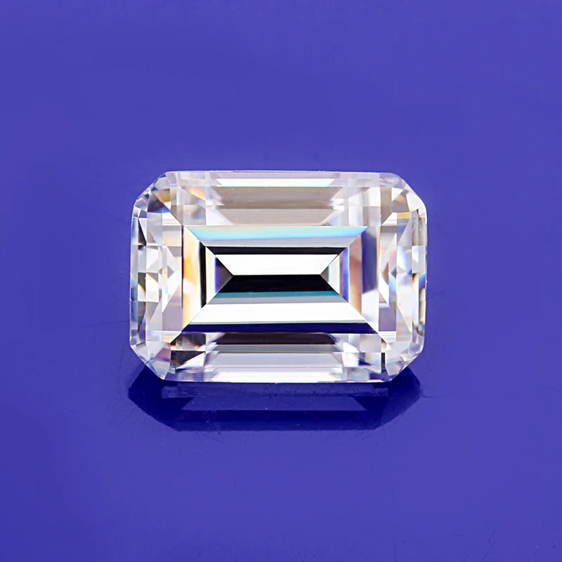 Octagon Shape Emerald Cut 7x5mm-14x10mm DEF White Color VVS Clarity Moissanite Loose Stone for Jewelry Making
Octagon Shape Emerald Cut 7x5mm-14x10mm DEF White Color VVS Clarity Moissanite Loose Stone for Jewelry Making