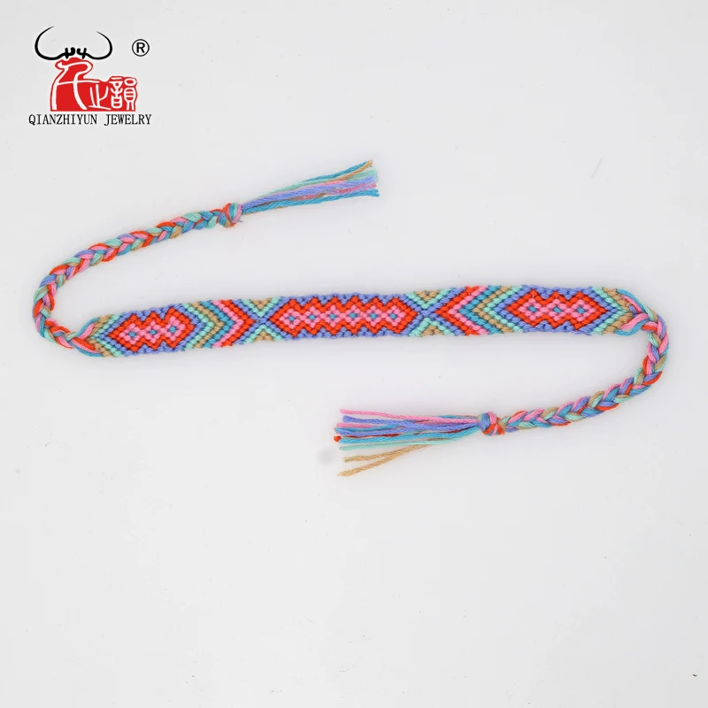 Cotton Friendship Bracelets Anklet Polynesia Style Weave Woven String Handmade Bracelet For Women and Men | Украшения и