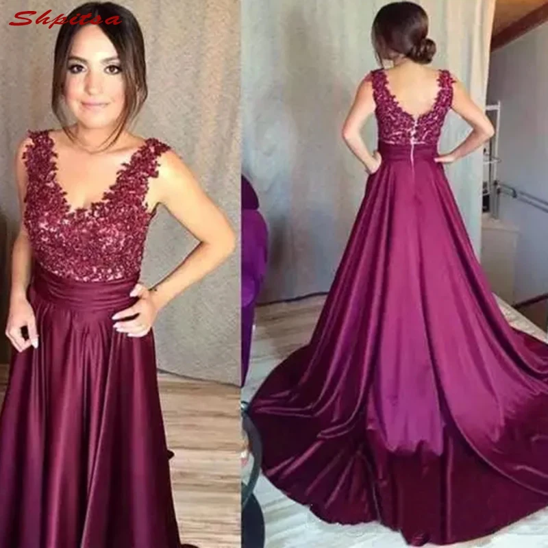 Purple Lace Mother of the Bride Dresses for Weddings A Line Plus Size Prom Evening Groom Dinner Dresses 2018
Purple Lace Mother of the Bride Dresses for Weddings A Line Plus Size Prom Evening Groom Dinner Dresses 2018