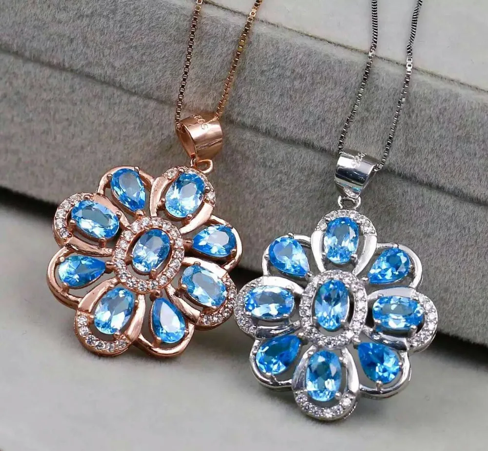natural blue topaz pendant S925 silver Natural gemstone Pendant Necklace trendy Luxury big round Circle women gril jewelry
natural blue topaz pendant S925 silver Natural gemstone Pendant Necklace trendy Luxury big round Circle women gril jewelry