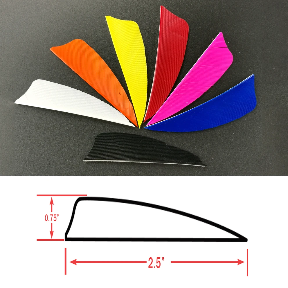 50pcs Archery 2.5 Inches Turkey Feather Arrow Fletching Arrow Vans For Arrow Archery DIY Real Feather Hungting High Quality
50pcs Archery 2.5 Inches Turkey Feather Arrow Fletching Arrow Vans For Arrow Archery DIY Real Feather Hungting High Quality