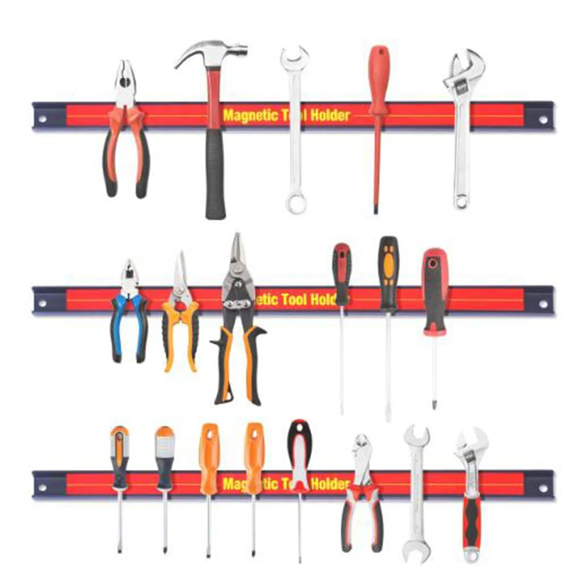 Tacy 18" Magnetic Tool Holder Rack Super Strong Metal Magnet Storage Tool Organizer Bar for Garage Workshop
Tacy 18" Magnetic Tool Holder Rack Super Strong Metal Magnet Storage Tool Organizer Bar for Garage Workshop