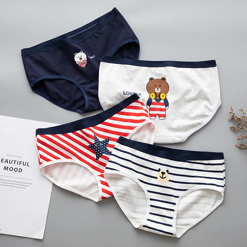 4PCS/lot Young Girls Briefs Kids Underwear Soft Cotton Girls Briefs Children Panties for Ladies Baby Panties Children Clothing
4PCS/lot Young Girls Briefs Kids Underwear Soft Cotton Girls Briefs Children Panties for Ladies Baby Panties Children Clothing