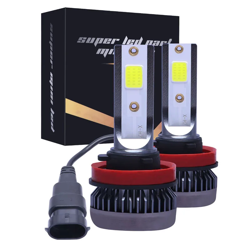 2PC Car headlight Mini Lamp H7 LED Bulb H1 LED H7 H8 H11 Fog Lights Headlamps Kit 9005 HB3 9006 HB4 For Auto LED 12V 72W 12000LM
2PC Car headlight Mini Lamp H7 LED Bulb H1 LED H7 H8 H11 Fog Lights Headlamps Kit 9005 HB3 9006 HB4 For Auto LED 12V 72W 12000LM