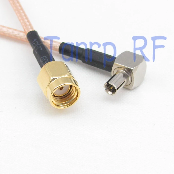 6inch TS9 male right angle to RP SMA male RF adapter connector 15CM Pigtail coaxial jumper cable RG316 extension cord
6inch TS9 male right angle to RP SMA male RF adapter connector 15CM Pigtail coaxial jumper cable RG316 extension cord
