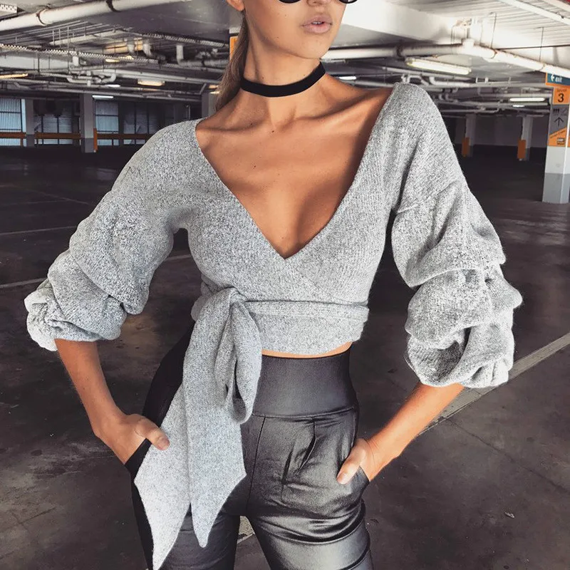 2018 Tether Fashion V-Neck Sweater Women Casual Pullover Crop Top Cropped Sexy Sweaters Pull Femme Black Tee Basic Knitwear
2018 Tether Fashion V-Neck Sweater Women Casual Pullover Crop Top Cropped Sexy Sweaters Pull Femme Black Tee Basic Knitwear