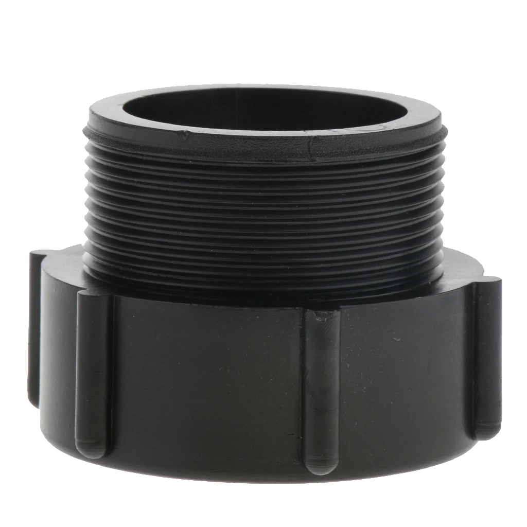 Пластиковый 2 дюймовый IBC Tote Valve Adapter Tank Fitting для шланга DN50 BSP от грубой до тонкой