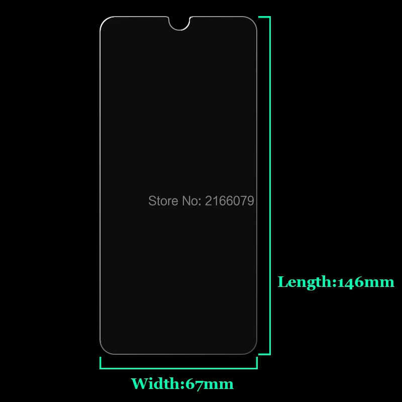 1 шт/2 шт 9H 2.5D Закаленное стекло протектор экрана для Huawei Honor 10i 6 21 "Защитная