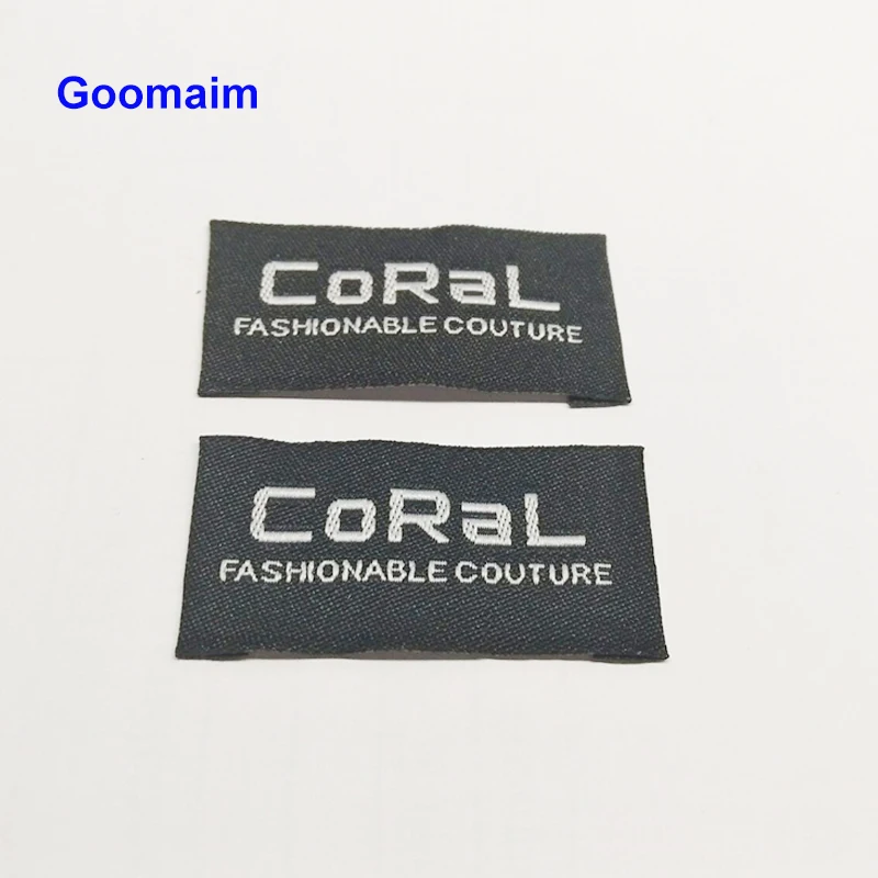 custom gigh-density garment fabric cloth label sew clothes woven label custom personalized logo labels for women's clothing
custom gigh-density garment fabric cloth label sew clothes woven label custom personalized logo labels for women's clothing