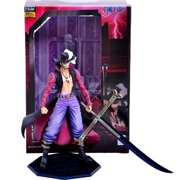26cm One Piece big size Dracula Mihawk Action Figures Anime PVC brinquedos Collection Figures toys with Retail box
26cm One Piece big size Dracula Mihawk Action Figures Anime PVC brinquedos Collection Figures toys with Retail box