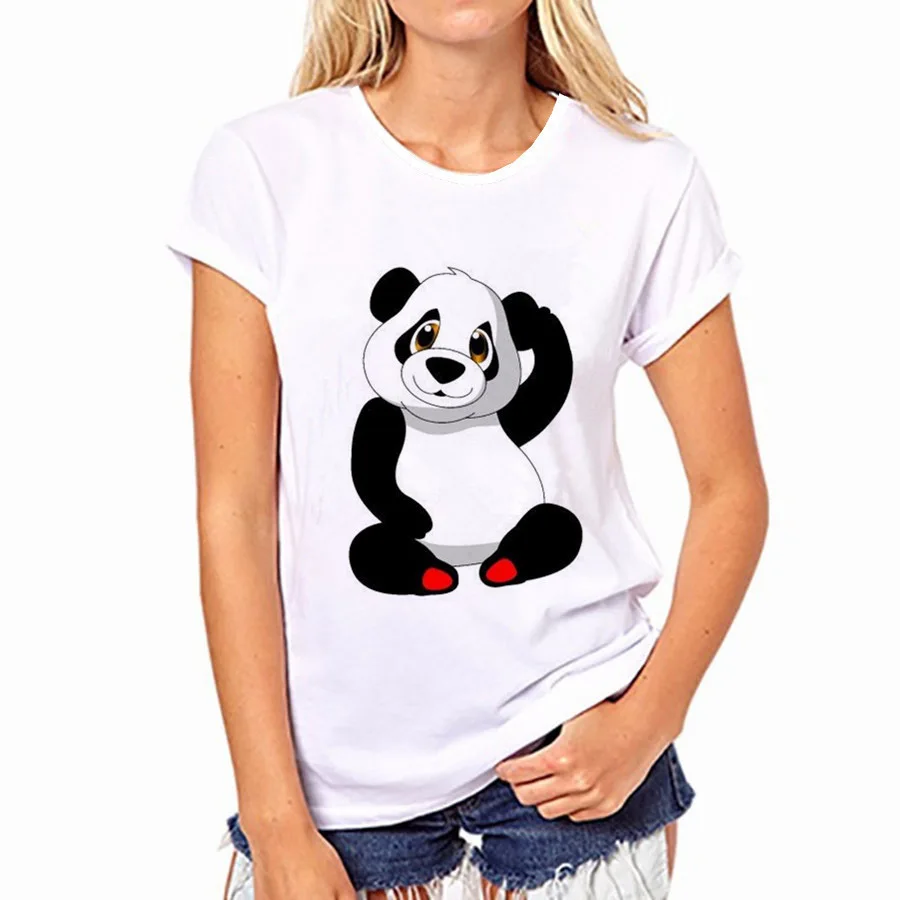 YEMUSEED New Fashion Panda series T-shirt 03 Women Round neck T shirt Cool Tops Short Sleeve Hipster Tees WMT510
YEMUSEED New Fashion Panda series T-shirt 03 Women Round neck T shirt Cool Tops Short Sleeve Hipster Tees WMT510