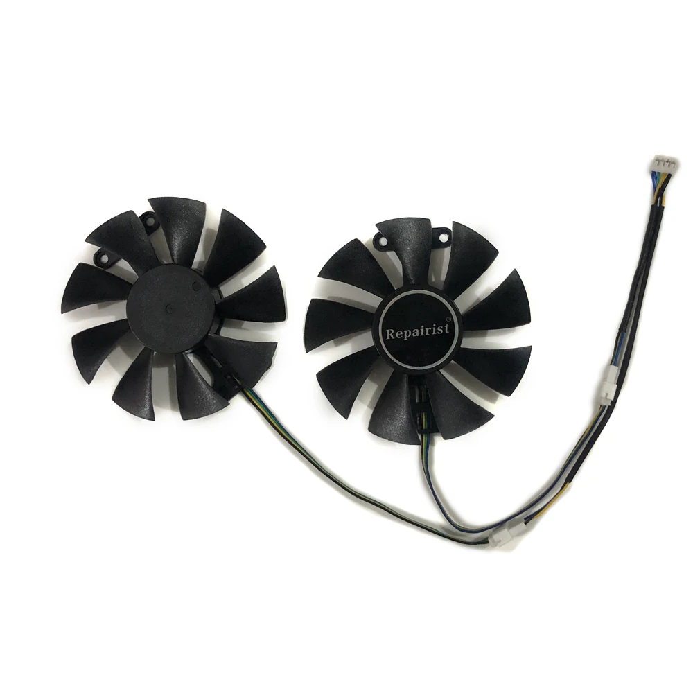 Repairist 2pcs/lot PowerColor Red Devil RX470 RX480 GPU Graphics cooler VGA fan For AXRX 470/480 4GBD5 Video card cooling
Repairist 2pcs/lot PowerColor Red Devil RX470 RX480 GPU Graphics cooler VGA fan For AXRX 470/480 4GBD5 Video card cooling