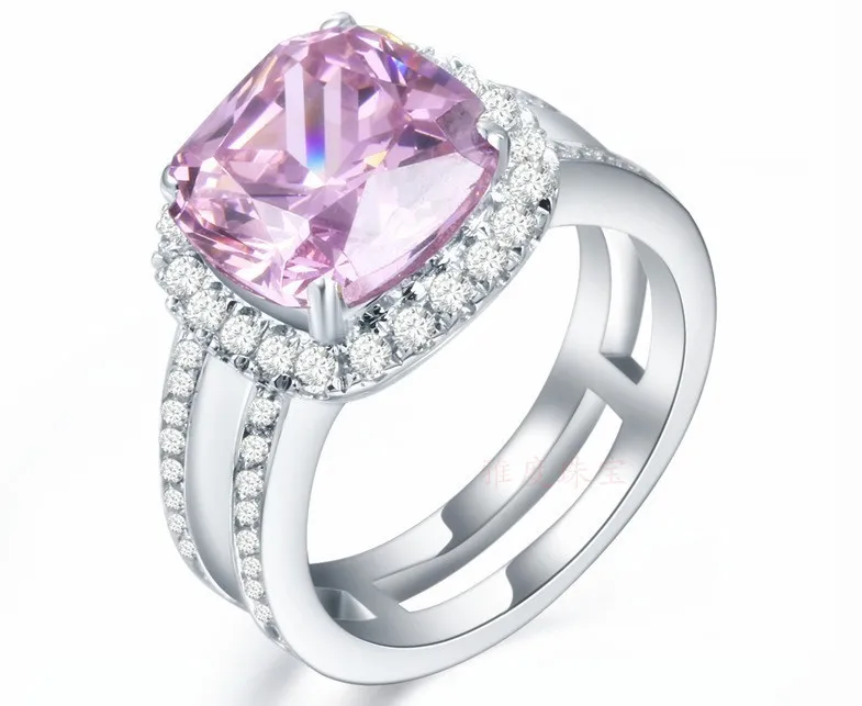 Charming Pink 3Ct Cushion Cut Sterling Silver 925 Ring Trendy High Quality White Gold Color Jewelry for Women
Charming Pink 3Ct Cushion Cut Sterling Silver 925 Ring Trendy High Quality White Gold Color Jewelry for Women