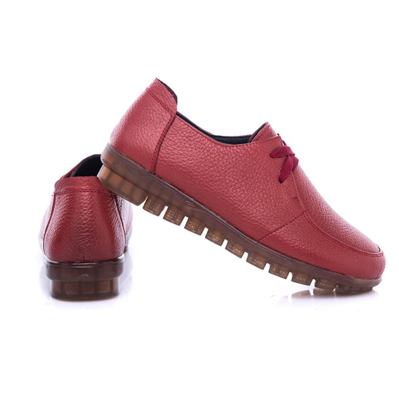 Women's Full Grain Natural Solid Spring Flat Shoes Shallow Loafers Genuine Leather Lace-Up Round Toe 2019 Big Size Free Shipping
Women's Full Grain Natural Solid Spring Flat Shoes Shallow Loafers Genuine Leather Lace-Up Round Toe 2019 Big Size Free Shipping