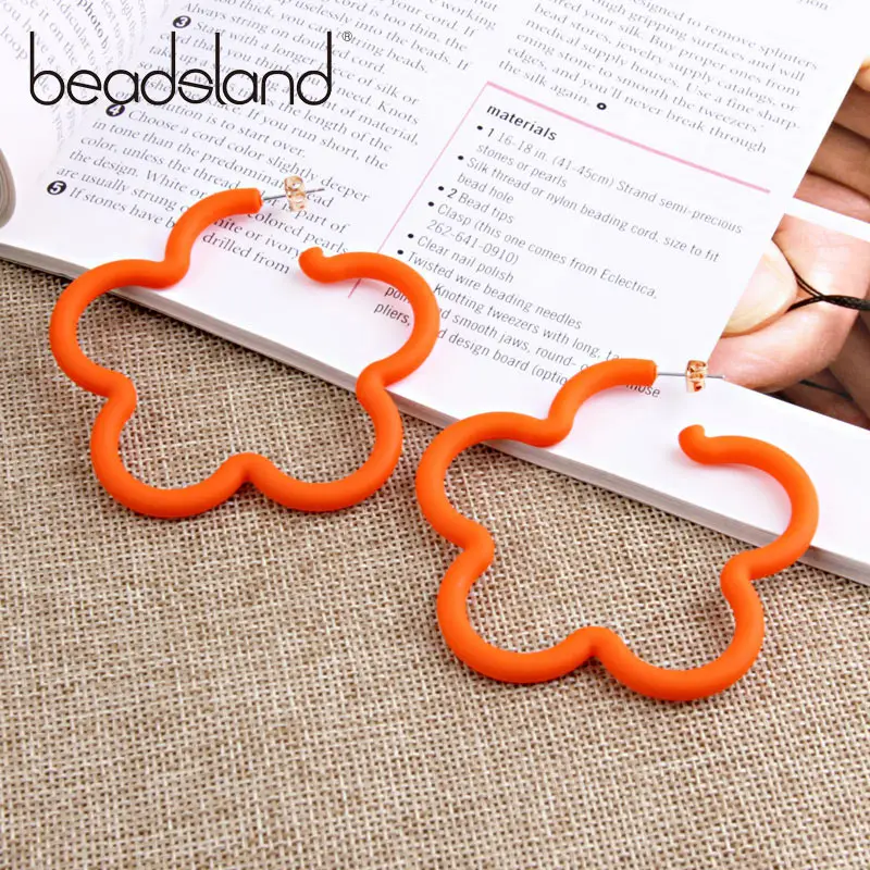 Женские акриловые серьги-кольца Beadsland, милые серьги конфетных цветов в форме цветка, праздничные и праздничные украшения, 40275
Женские акриловые серьги-кольца Beadsland, милые серьги конфетных цветов в форме цветка, праздничные и праздничные украшения, 40275