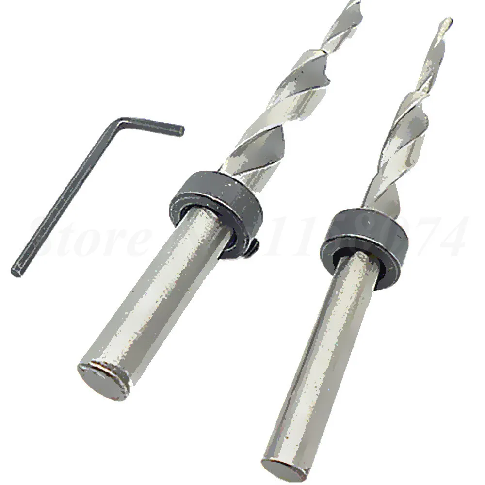 10mm 8mm Step Twist Drill Bit Woodworking Depth Stop Collar Hex Wrench For Pocket Hole Machines Manual-Pocket Hole Systems
10mm 8mm Step Twist Drill Bit Woodworking Depth Stop Collar Hex Wrench For Pocket Hole Machines Manual-Pocket Hole Systems