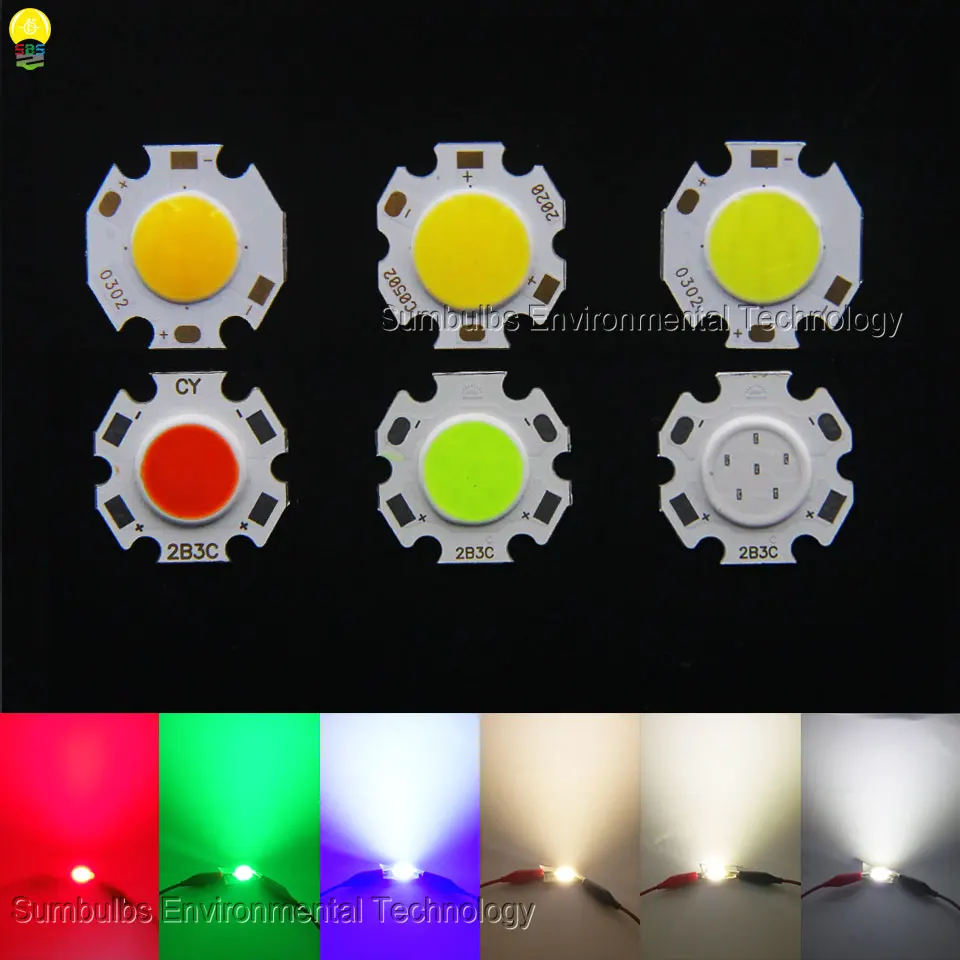 10PCS 20MM Rounded LED COB Chip On Board Light Source 3W 5W 7W Red Blue Green Warm Nature Cold White for Spotlight Downlight DIY
10PCS 20MM Rounded LED COB Chip On Board Light Source 3W 5W 7W Red Blue Green Warm Nature Cold White for Spotlight Downlight DIY