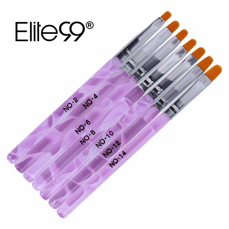 Elite99 7pcs/lot Nail Art Brush Pens Nail Brushes UV Gel Nail Polish Painting Decorating Brushes set Manicure Tools Set Kit
Elite99 7pcs/lot Nail Art Brush Pens Nail Brushes UV Gel Nail Polish Painting Decorating Brushes set Manicure Tools Set Kit