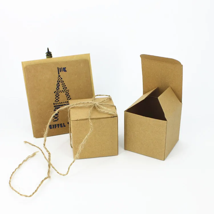 50PCSKraft paper Square Shape Wedding Favor Boxes Gift box Candy box with Hemp Rope Babay Shower
50PCSKraft paper Square Shape Wedding Favor Boxes Gift box Candy box with Hemp Rope Babay Shower
