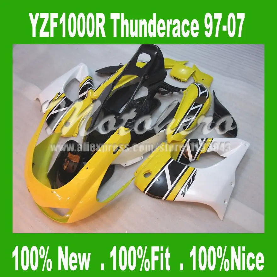 Fairing kit for YAMAHA Thunderace YZF 1000R 1997-2007 YZF1000R 97-07 97 98 99 00 01 02 03 04 05 06 07 yellow white black fairing
Fairing kit for YAMAHA Thunderace YZF 1000R 1997-2007 YZF1000R 97-07 97 98 99 00 01 02 03 04 05 06 07 yellow white black fairing