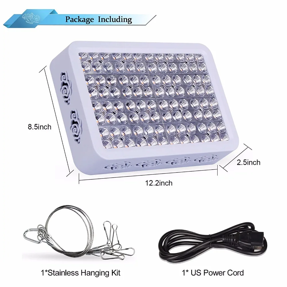 Full Spectrum Indoor LED Grow Light 300W Plants Lamp Cultivation Seeds Phyto Lamp Fitolampy Herbs Light For Greenhouse Grow Tent
Full Spectrum Indoor LED Grow Light 300W Plants Lamp Cultivation Seeds Phyto Lamp Fitolampy Herbs Light For Greenhouse Grow Tent