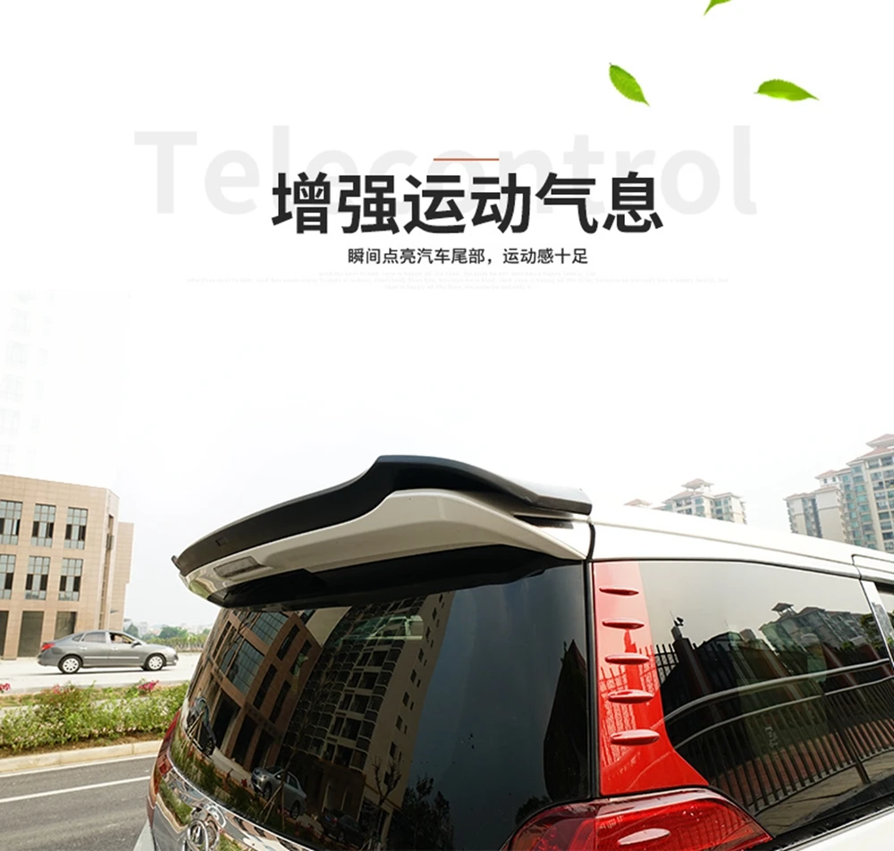 MONTFORD Car Styling FRP Material Unpainted Primer Color Rear Trunk Boot Wing Roof Lip Spoiler For Toyota Alphard 2016 2017 2018
MONTFORD Car Styling FRP Material Unpainted Primer Color Rear Trunk Boot Wing Roof Lip Spoiler For Toyota Alphard 2016 2017 2018