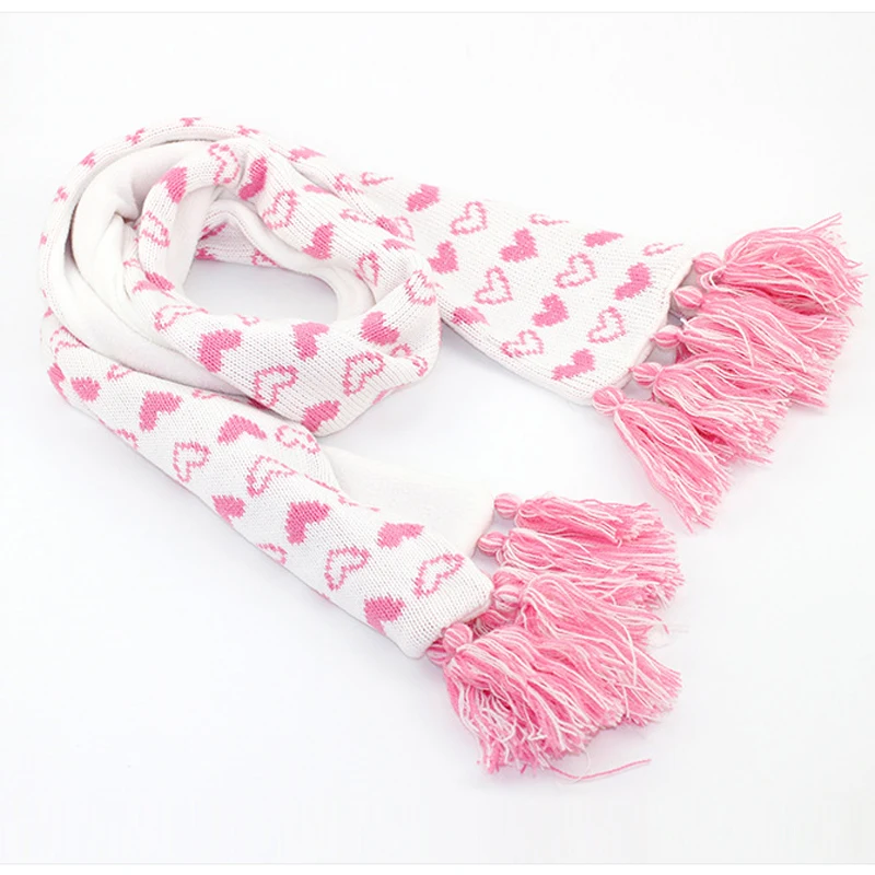 Winter Hats for Children Girls Pompom Kids Cap Warm Knitted Hat Girl Beautiful Pink Heart Printed Girls Beanies Autumn Caps 
Winter Hats for Children Girls Pompom Kids Cap Warm Knitted Hat Girl Beautiful Pink Heart Printed Girls Beanies Autumn Caps