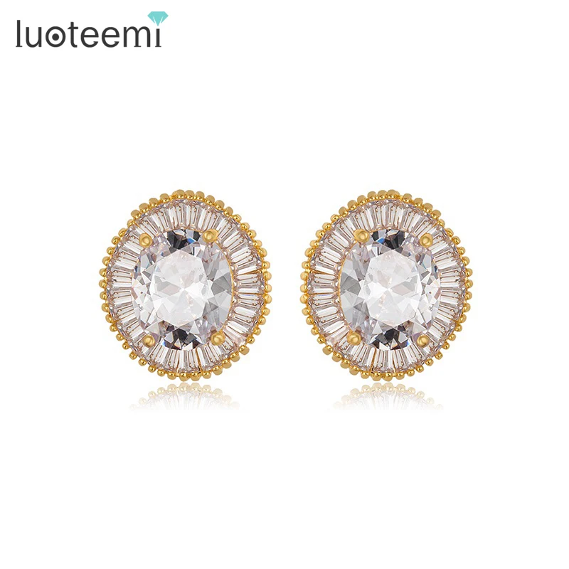LUOTEEMI Hot New Fashion Women/Girl's Yellow Champagne Gold-Color Shiny Zircon Stud Earrings Jewelry Wholesale Free Shipping
LUOTEEMI Hot New Fashion Women/Girl's Yellow Champagne Gold-Color Shiny Zircon Stud Earrings Jewelry Wholesale Free Shipping