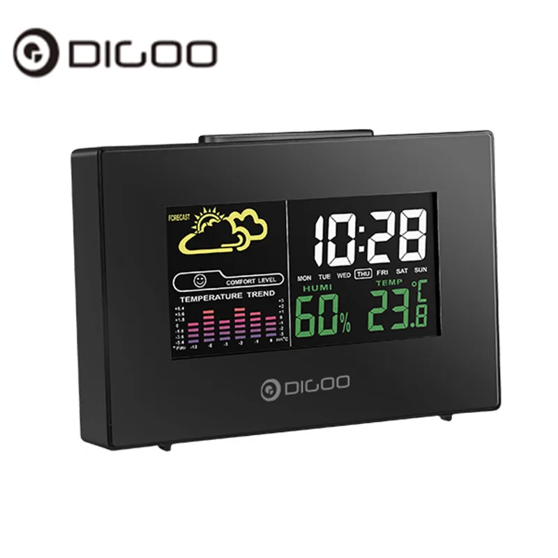 Digoo DG C3 гигрометр термометр метеостанция будильник температура влажность