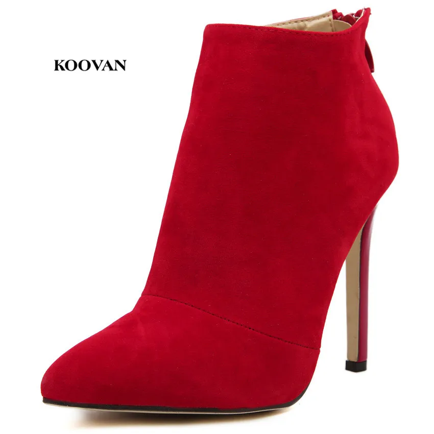 Koovan Women Boots Classic Fashion 2017 New Pointed High Heeled Boots Leather Boots Single Women Shoes Sexy Ladies Shoe 11cm
Koovan Women Boots Classic Fashion 2017 New Pointed High Heeled Boots Leather Boots Single Women Shoes Sexy Ladies Shoe 11cm