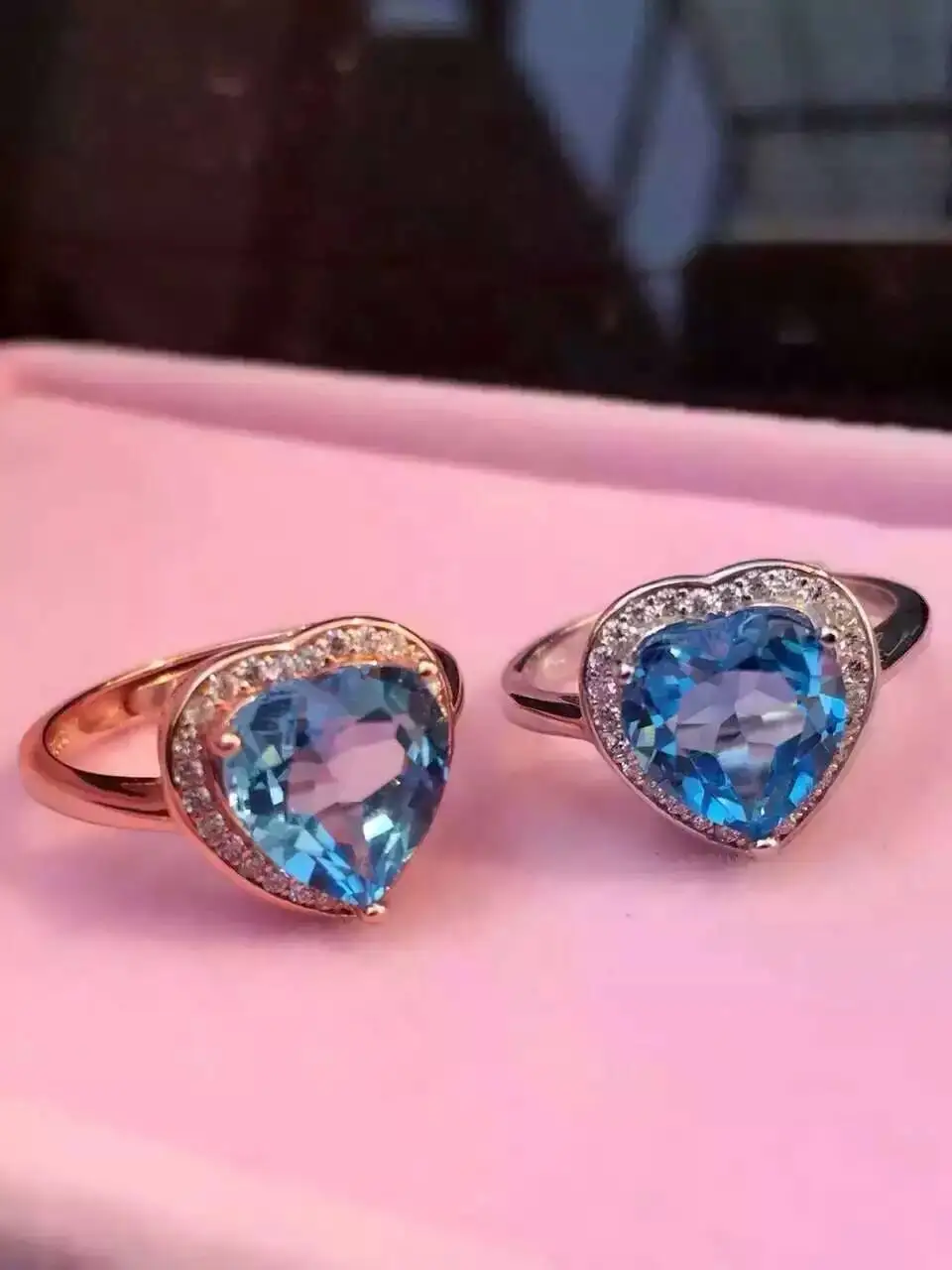 Natural blue topaz gem Ring Natural gemstone ring S925 sterling silver trendy Elegant romantic Heart women girl party Jewelry
Natural blue topaz gem Ring Natural gemstone ring S925 sterling silver trendy Elegant romantic Heart women girl party Jewelry