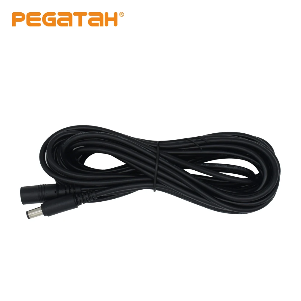 New DC12V Power Extension Cable Male To Female2.5*6mm Connector For CCTV Security Camera Security Black 5M 10m 15m Power cable
New DC12V Power Extension Cable Male To Female2.5*6mm Connector For CCTV Security Camera Security Black 5M 10m 15m Power cable