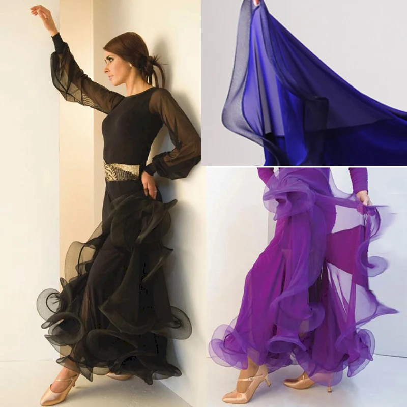Lady Modern Dance Costumes Flamenco Skirts Ballroom Skirts Latin Salsa Flamenco Ballroom Dance Skirt Performance Wear B-6065
Lady Modern Dance Costumes Flamenco Skirts Ballroom Skirts Latin Salsa Flamenco Ballroom Dance Skirt Performance Wear B-6065