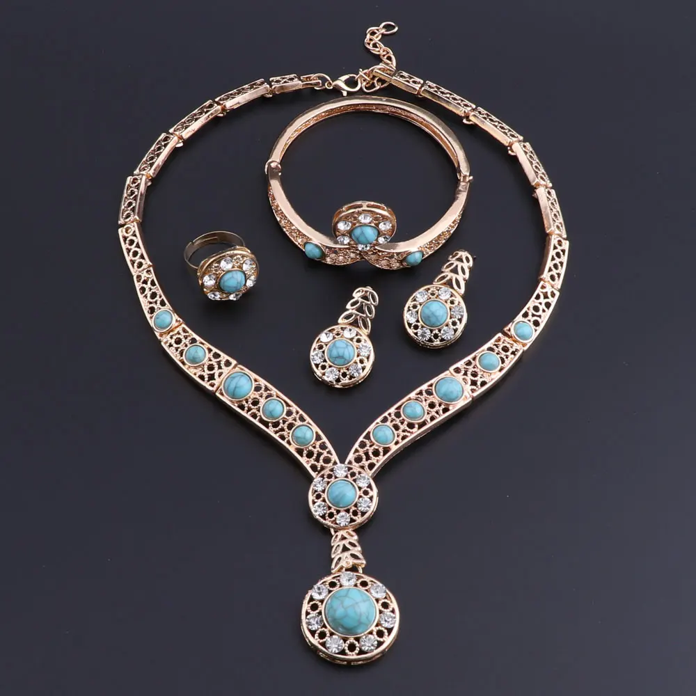 Набор бижутерии OEOEOS с синими камнями в африканском стиле, комплект из колье, браслета, серёг и кольца с кристаллами в нигерийском стиле, свад...
Набор бижутерии OEOEOS с синими камнями в африканском стиле, комплект из колье, браслета, серёг и кольца с кристаллами в нигерийском стиле, свад...