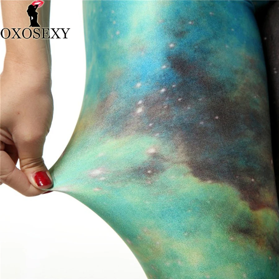 New 3D Digital green Galaxy Legins High Waist Leggings Sexy slim Leggins Printed Women Leggings Women Pants Legging Women 124
New 3D Digital green Galaxy Legins High Waist Leggings Sexy slim Leggins Printed Women Leggings Women Pants Legging Women 124