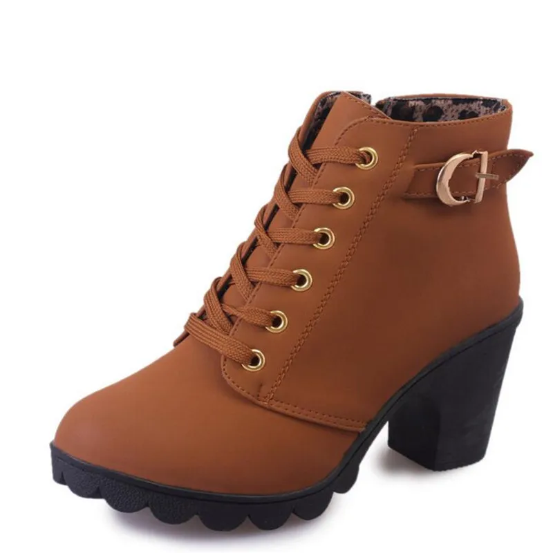 Plus Size 35-43 Winter Casual Women Pumps Warm Ankle Boots Waterproof High Heels Snow Martin Shoes Botas Patent Botas Muje
Plus Size 35-43 Winter Casual Women Pumps Warm Ankle Boots Waterproof High Heels Snow Martin Shoes Botas Patent Botas Muje