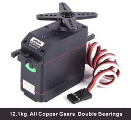 Spring RC Analog Servo SM-S4312M 12.1kg/60g (Double Bearings) With Metal Gears for Futaba 25T servo arm
Spring RC Analog Servo SM-S4312M 12.1kg/60g (Double Bearings) With Metal Gears for Futaba 25T servo arm