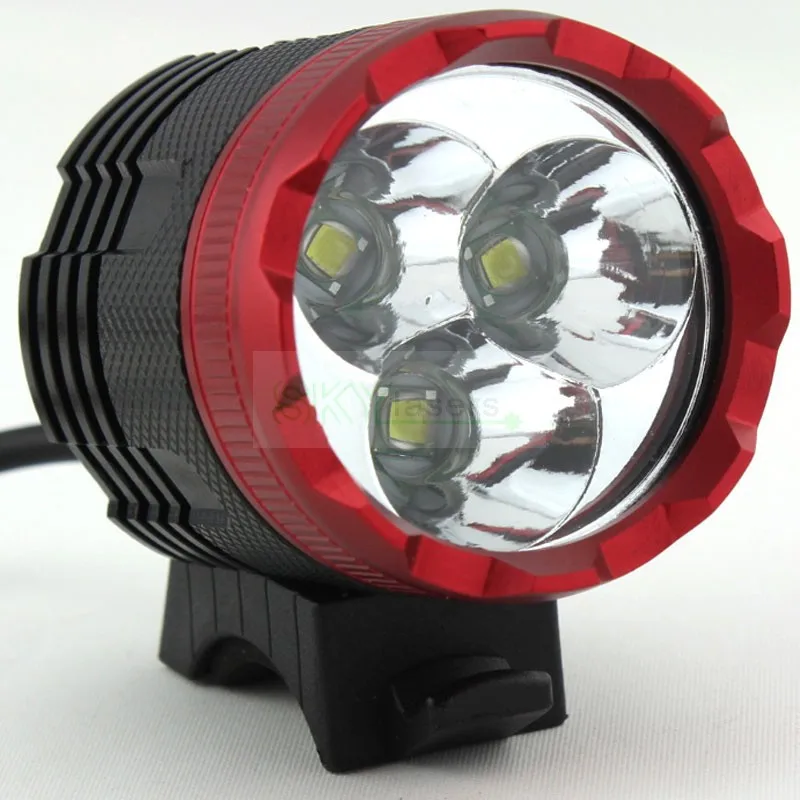 2 in1 Bike Light & Headlight 3 x XML T6 LED 4000 Lumens 3 Mode Waterproof Bicycle Light + 8.4v Battery Pack + Charger
2 in1 Bike Light & Headlight 3 x XML T6 LED 4000 Lumens 3 Mode Waterproof Bicycle Light + 8.4v Battery Pack + Charger