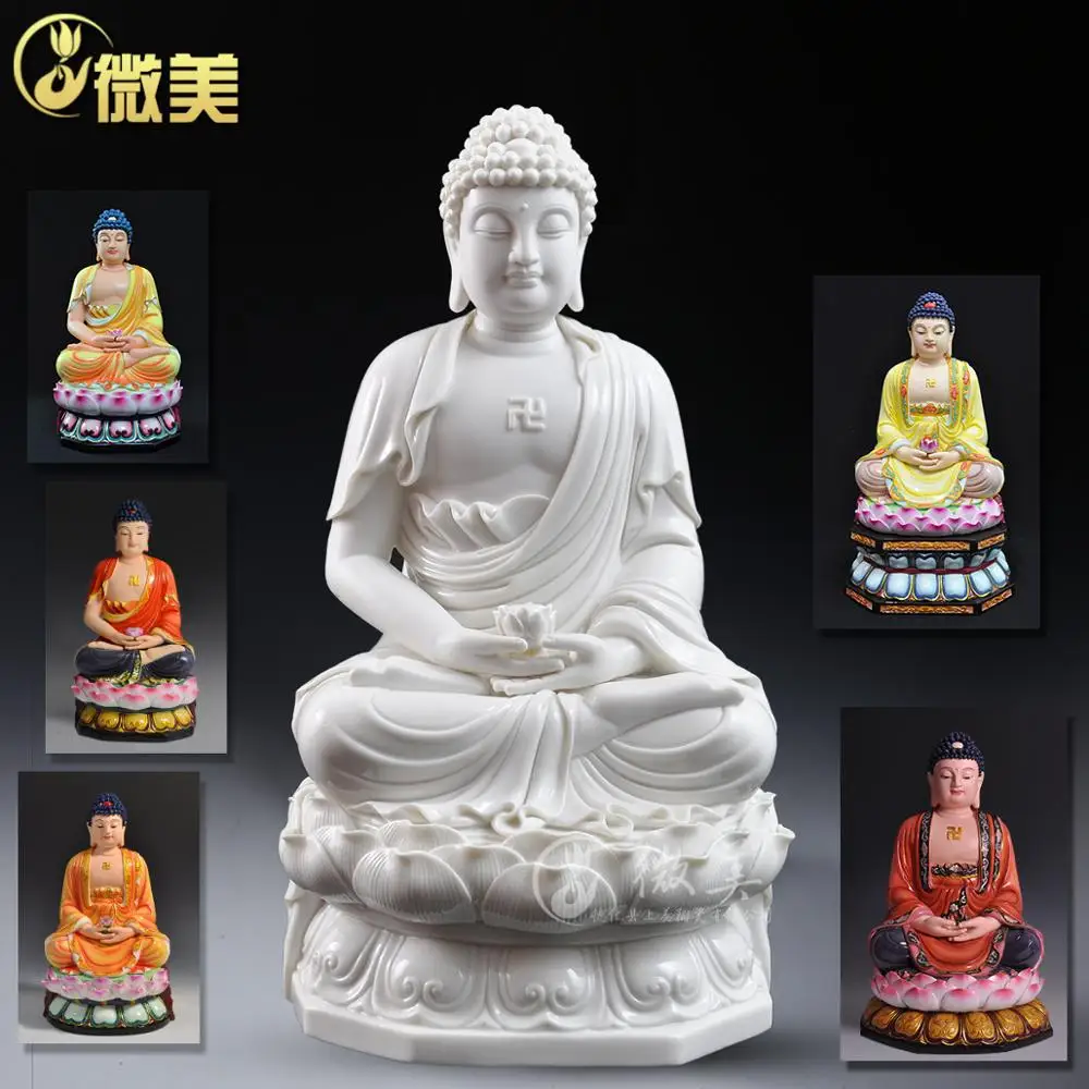Dehua ceramics 13 дюймов 16 дюймов 18 дюймов Western Sam Amitabha Shakya Muni Buddha pharmacists Buddha оптом
Dehua ceramics 13 дюймов 16 дюймов 18 дюймов Western Sam Amitabha Shakya Muni Buddha pharmacists Buddha оптом