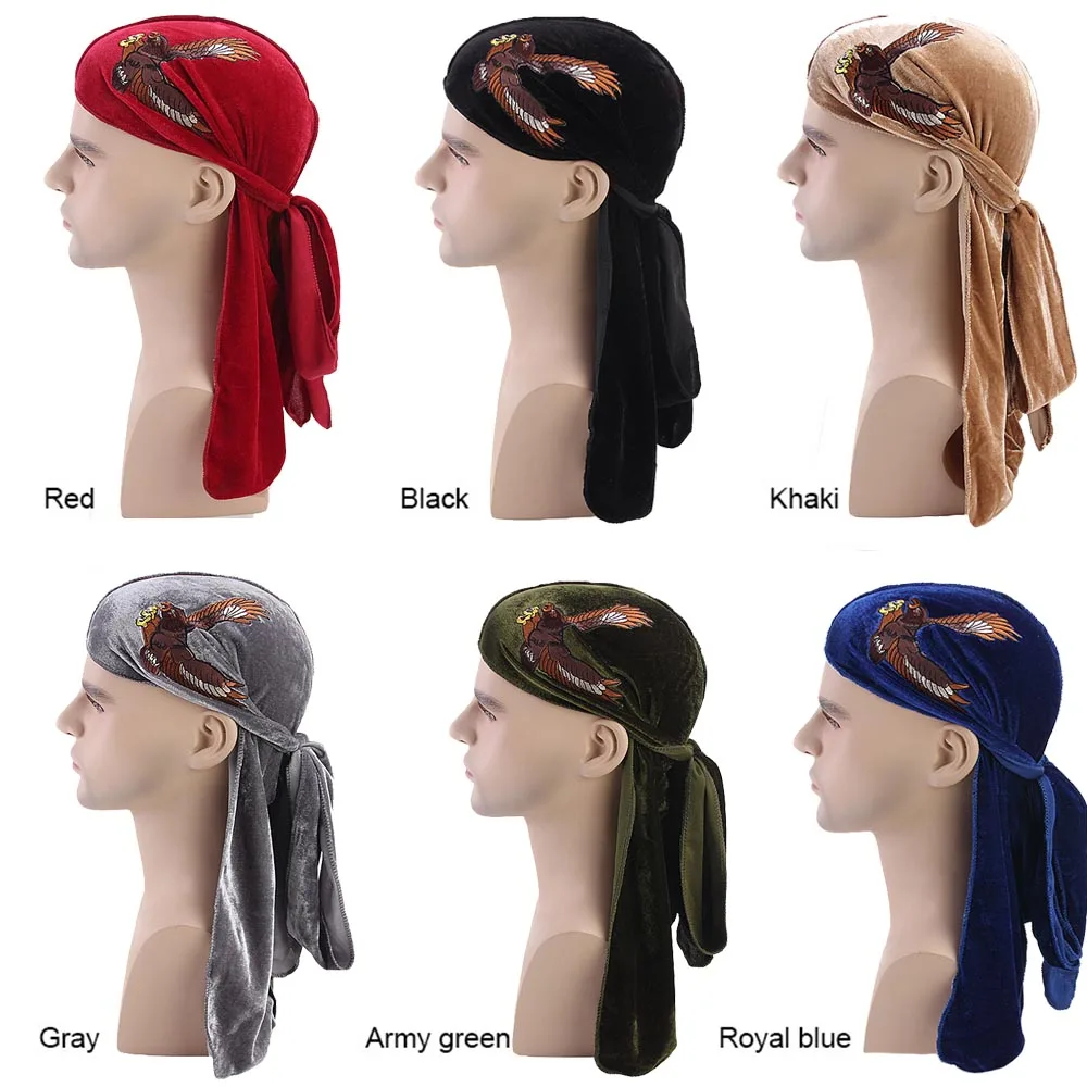 Роскошная Мужская бархатная бандана Durag, пиратская бандана, тюрбан, Байкерский прочный головной убор, повязка на голову, аксессуары для воло...
Роскошная Мужская бархатная бандана Durag, пиратская бандана, тюрбан, Байкерский прочный головной убор, повязка на голову, аксессуары для воло...