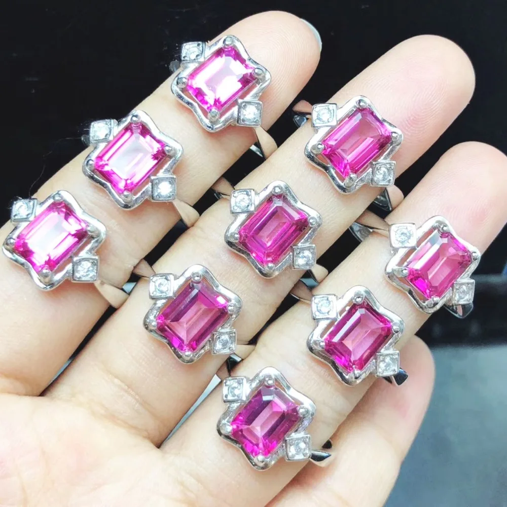 DJ CH Emerald Cut 6X8MM Natural Topaz Crystal Rings Size Free Woman Engagement Ring Wedding Jewelry in 925 Sterling Silver
DJ CH Emerald Cut 6X8MM Natural Topaz Crystal Rings Size Free Woman Engagement Ring Wedding Jewelry in 925 Sterling Silver