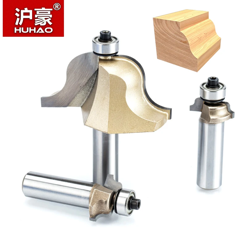 HUHAO 1pc 1/2" Shank roman ogee bit Double Edging Router Bits Milling Cutter for wood end mill carbide Woodworking Tools endmill
HUHAO 1pc 1/2" Shank roman ogee bit Double Edging Router Bits Milling Cutter for wood end mill carbide Woodworking Tools endmill