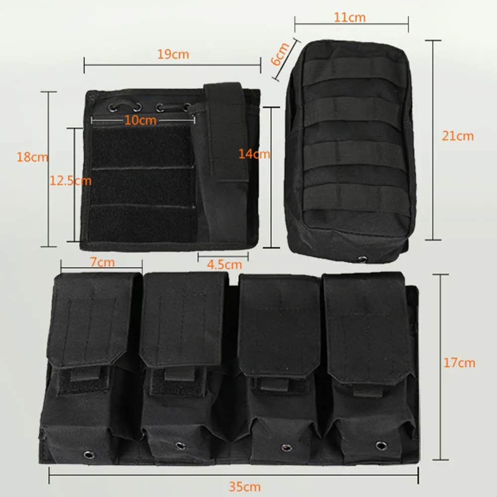Tactical Vest Outdoors Training Protection Vest Costume-Adjustable with Removeable Pouche Hunting Vest
Tactical Vest Outdoors Training Protection Vest Costume-Adjustable with Removeable Pouche Hunting Vest