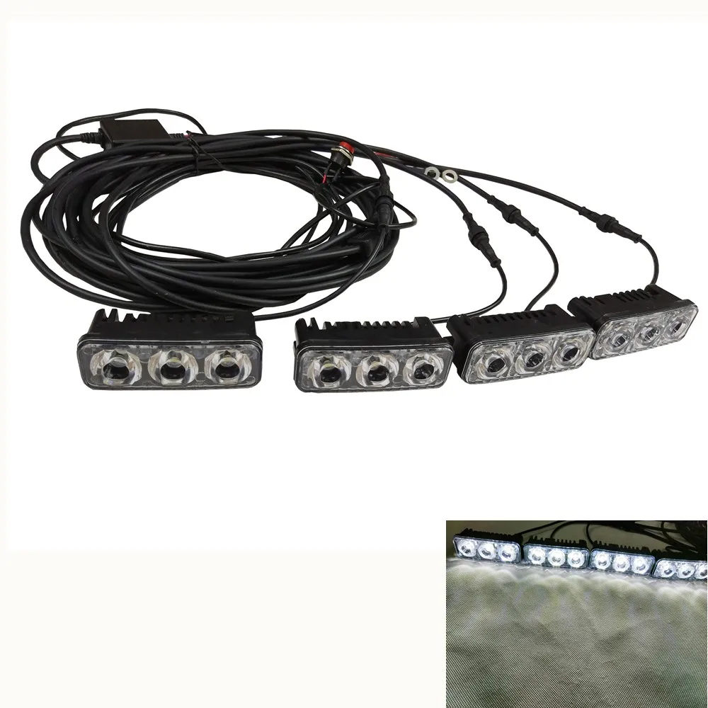 4Pcs/Lot 36W Car Truck Flashing Led Light Bar Strobe Warning Recovery Emergency Lamp Lights White 12V 24V Wire/ Remote Control
4Pcs/Lot 36W Car Truck Flashing Led Light Bar Strobe Warning Recovery Emergency Lamp Lights White 12V 24V Wire/ Remote Control