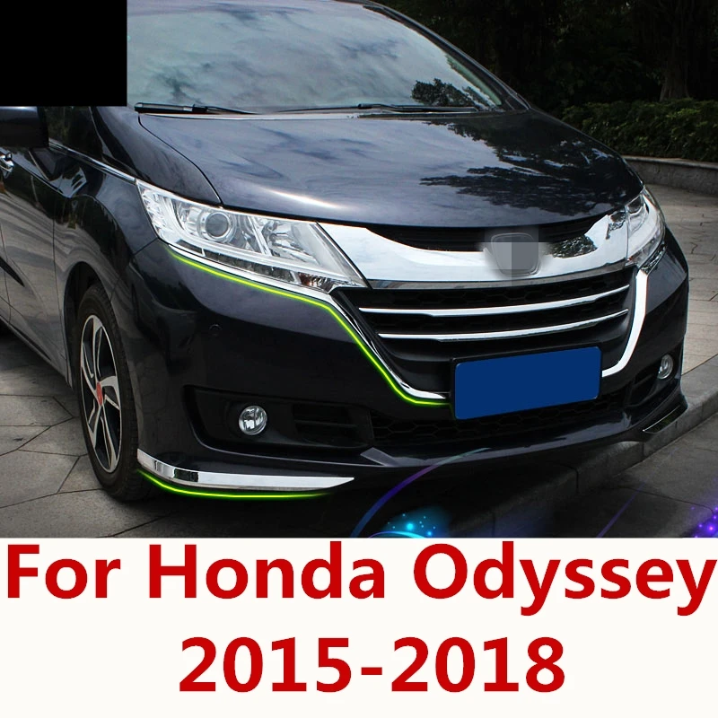 Для Honda Odyssey 2015 2018 Автомобильная задняя противотуманная фара Накладка полоса ABS