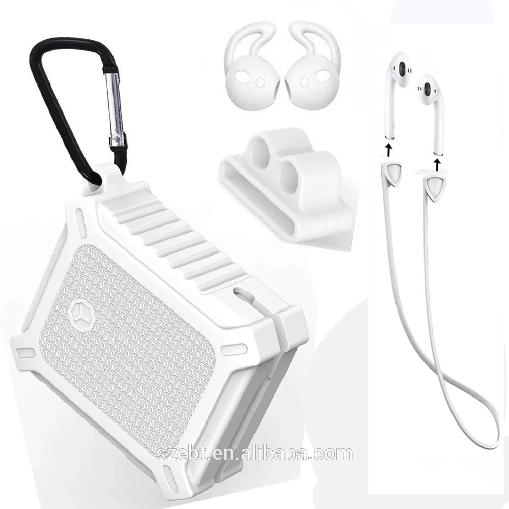 5 в 1 силиконовый чехол для наушников с защитой от потери беспроводной AirPods