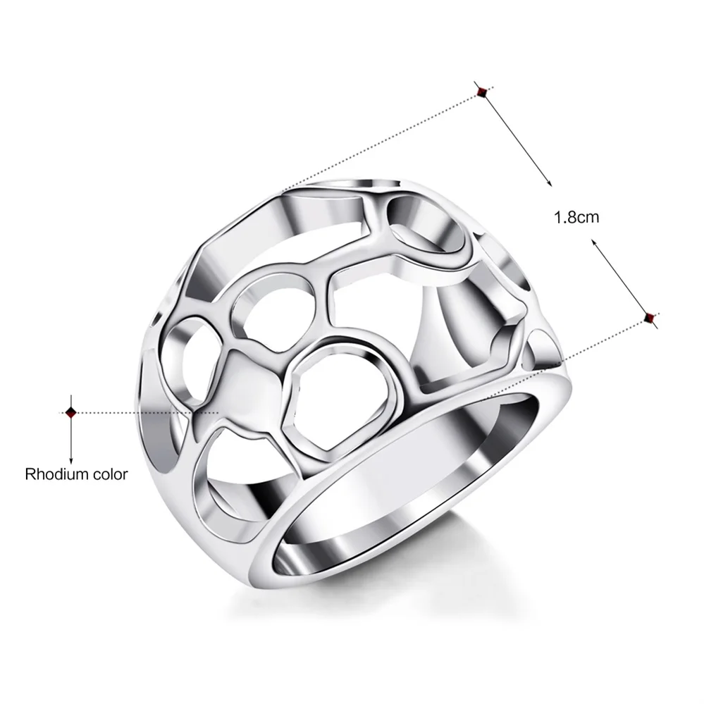 Trendy Hole design ring Stainless Steel jewelry daily wear jewellery high polishing finger rings for women
Trendy Hole design ring Stainless Steel jewelry daily wear jewellery high polishing finger rings for women