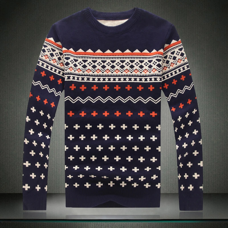 Jinsen Aite New Fashion Winter Print Men Sweaters Pullovers Nation Style Casual O-Neck Patchwork Pull Homme High Quality JS408
Jinsen Aite New Fashion Winter Print Men Sweaters Pullovers Nation Style Casual O-Neck Patchwork Pull Homme High Quality JS408