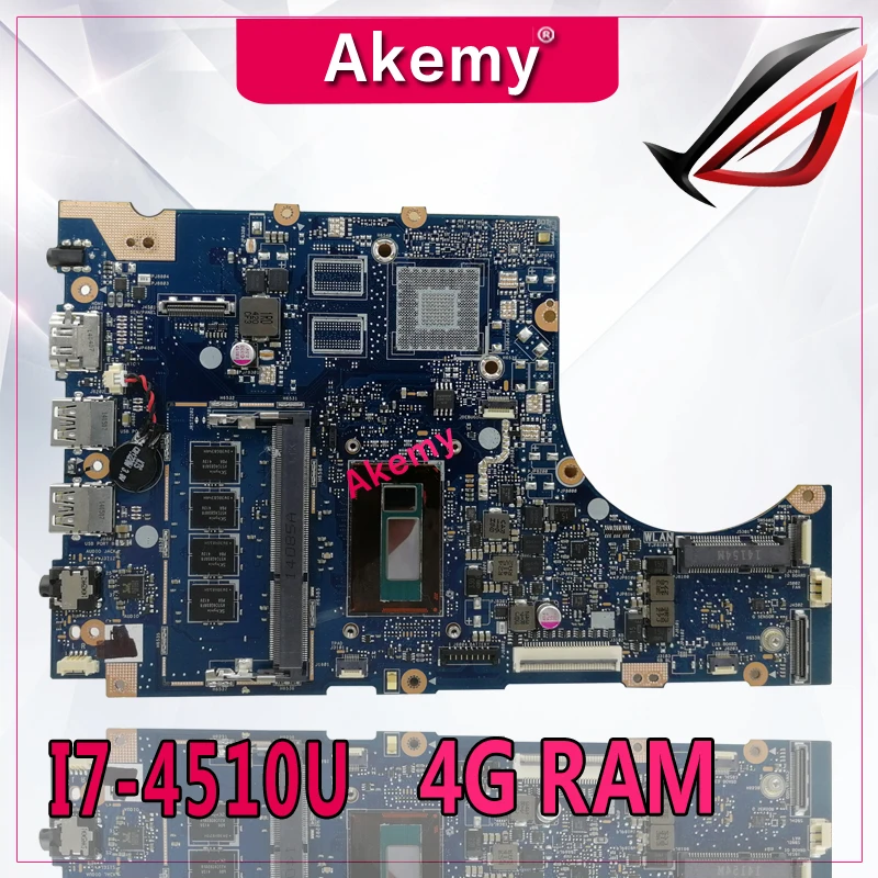 Akemy TP300LA Laptop motherboard For Asus TP300LA Q302LA Q302L TP300 TP300L Test original mainboard 4G RAM I7-4510U
Akemy TP300LA Laptop motherboard For Asus TP300LA Q302LA Q302L TP300 TP300L Test original mainboard 4G RAM I7-4510U